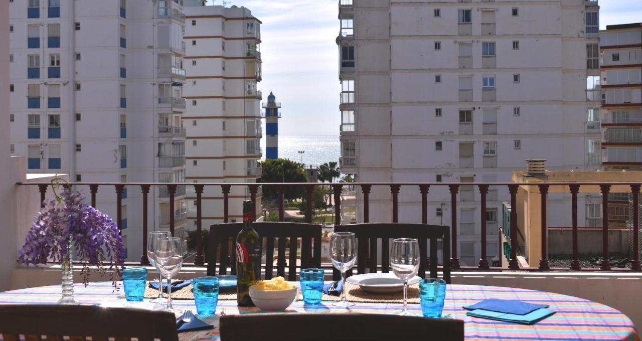 Apartament Atico Con Gran Terraza Y Vistas Al Mar Torre Del Mar Zewnętrze zdjęcie